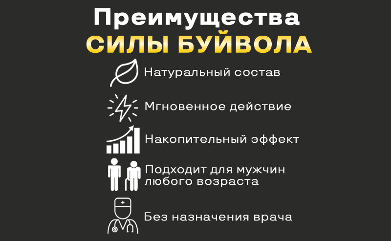 Преимущества Силы Буйвола Преимущества Силы Буйвола